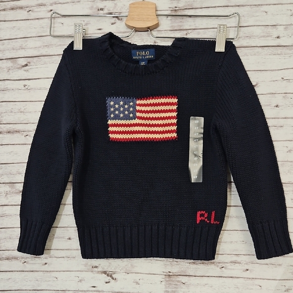 Polo Ralph Lauren Other - Polo Ralph Lauren Dark Knit Sweater